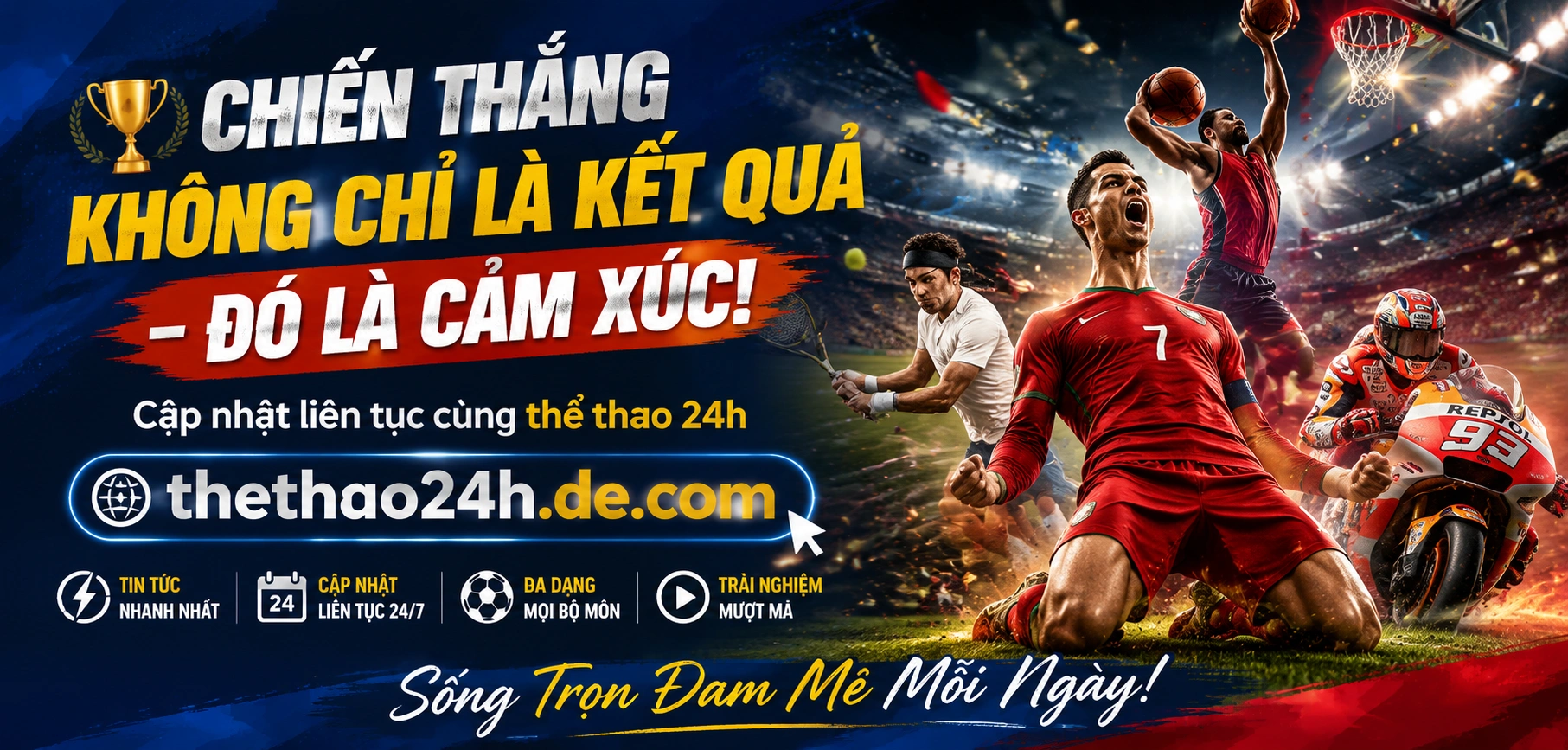 Không gian cá cược thể thao với màu sắc đỏ cam nổi bật